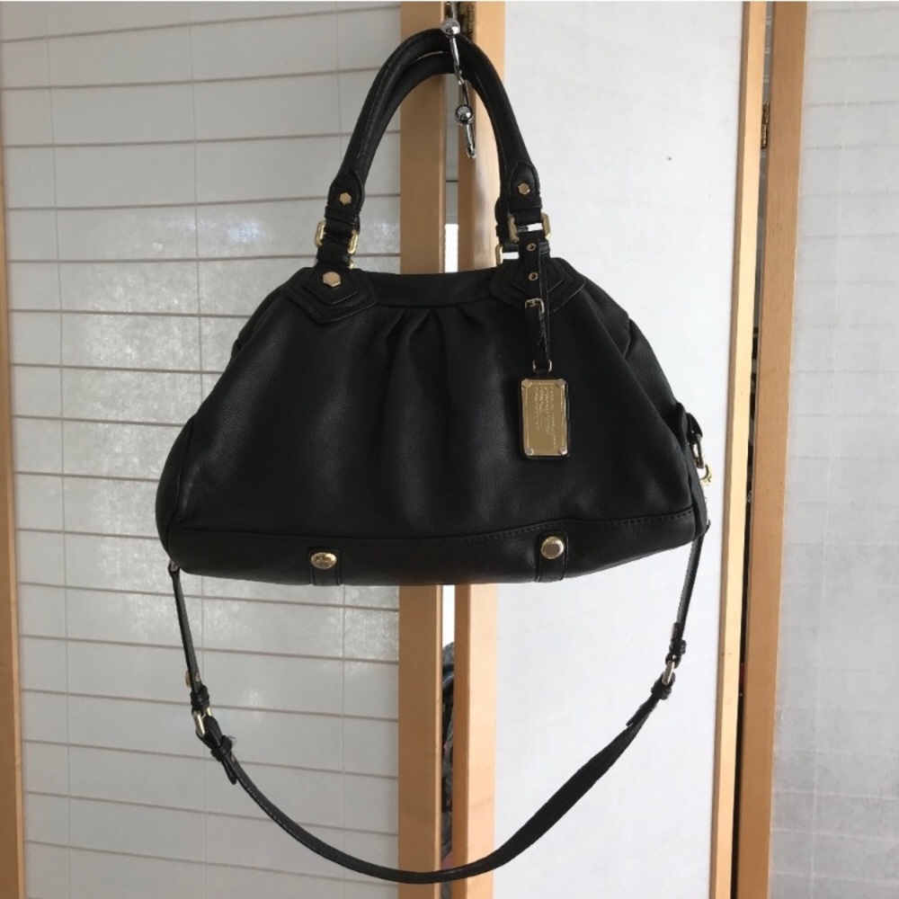 Marc by Marc Jacobs groove black hobo purse